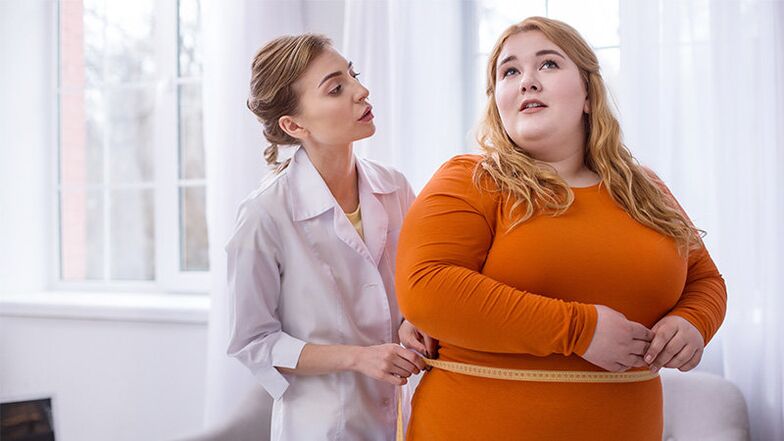 O problema do sobrepeso nas mulleres antes de tomar té Matcha Slim